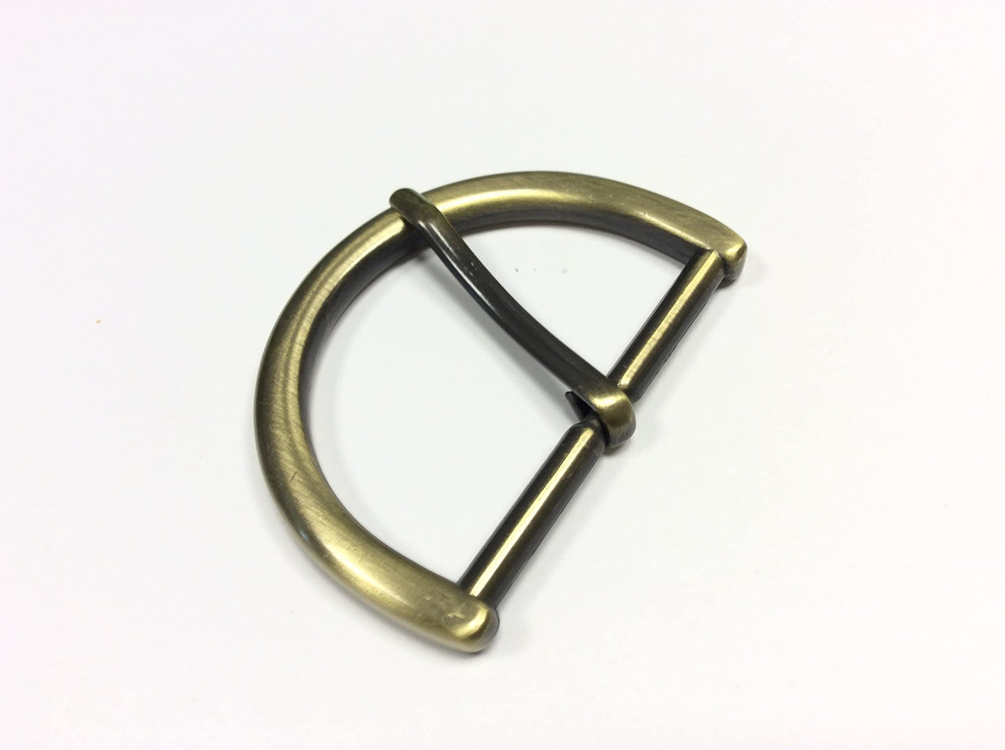 Filmodashop FIBBIA SEMI CIRCOLARE CM 6 OTTONE BRUNITO ORO