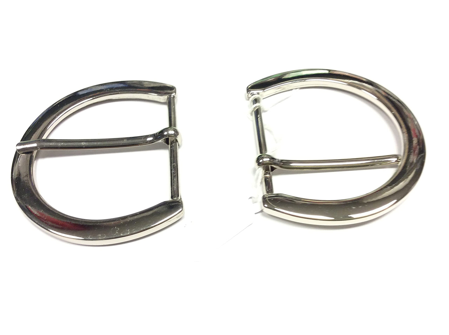 Filmodashop FIBBIA SEMI CIRCOLARE CM 9 OTTONE argento