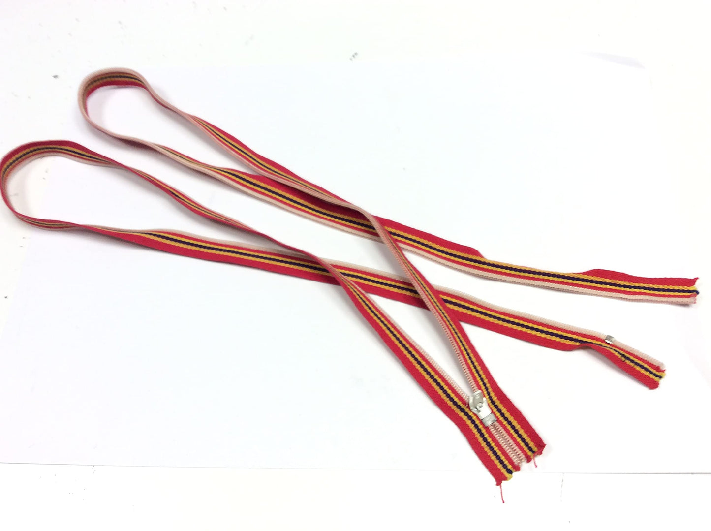 50 PZ ZIP chiusura lampo adattabile cm 60 multicolor no apribile BORSE E VESTITI