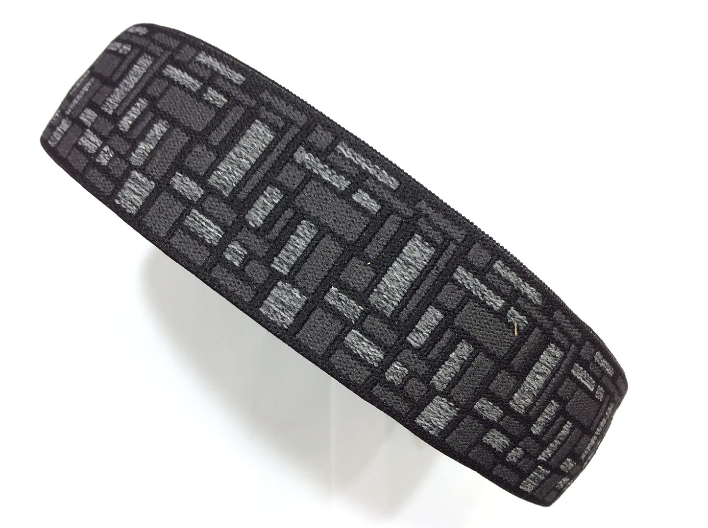 1 mt nastro elastico fantasia blu elettrico cm 4