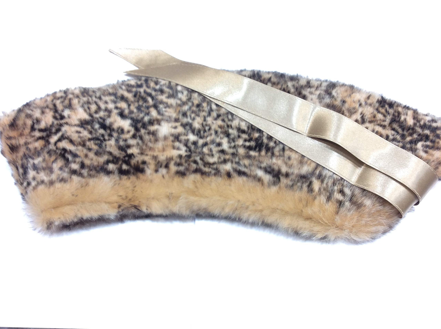 FILMODA Collo Pelliccia MACULATO Made in Italy