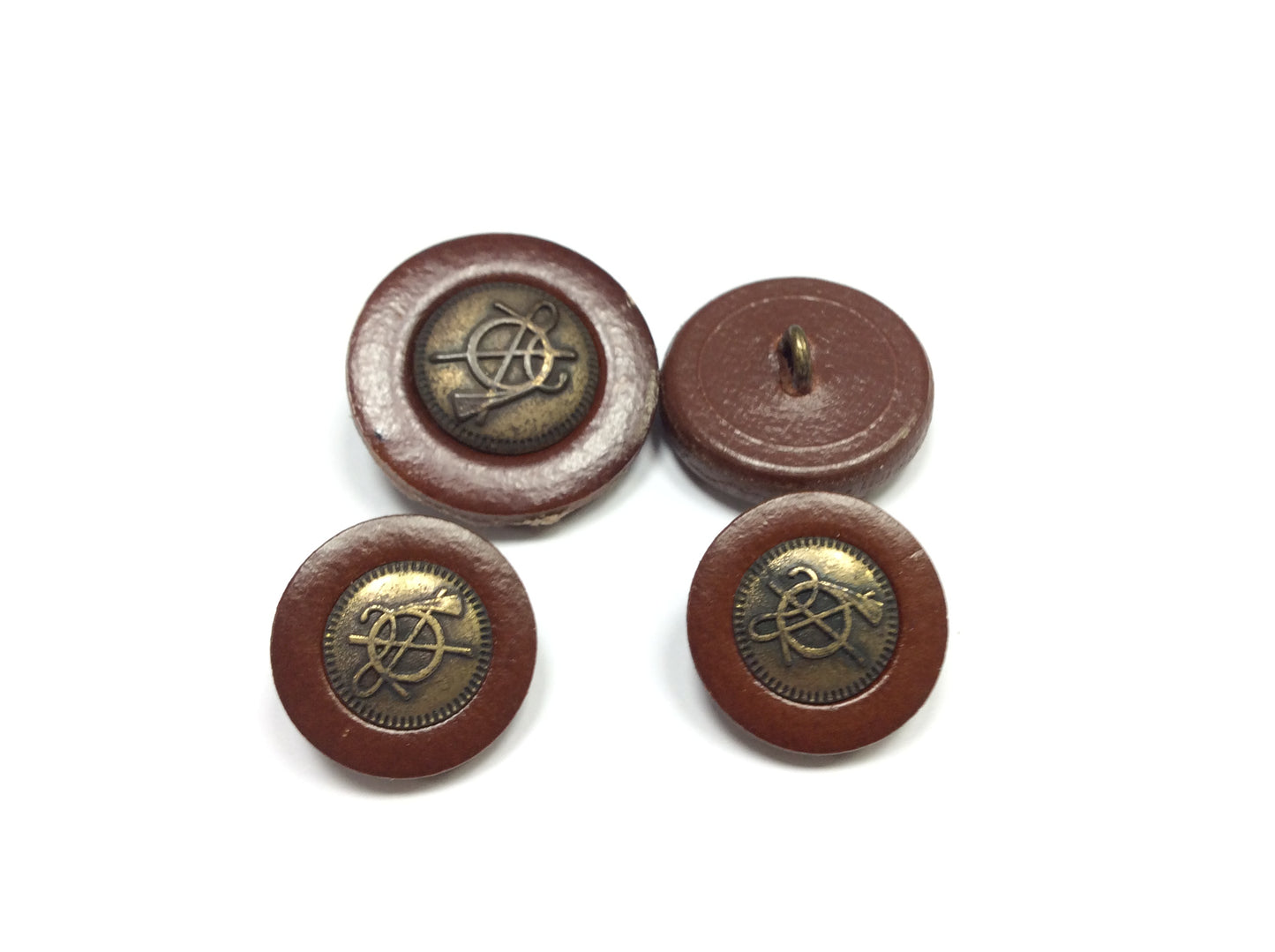 Set Bottoni Vintage "Caccia al Corno" – 22mm e 18mm – Stile Equestrian per Blazer e Giacca
