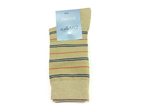 CALZINO UOMO COTONE TRIS ASSORTITO TG 39/42 FANTASIA