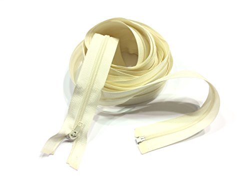 CERNIERA CHIUSURA LAMPO MT 5,20 BEIGE SGANCIABILE CATENA SPIRALE