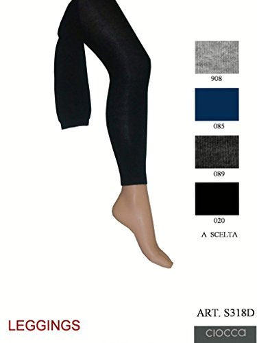 Ciocca LEGGINS COTONE BLU DONNA