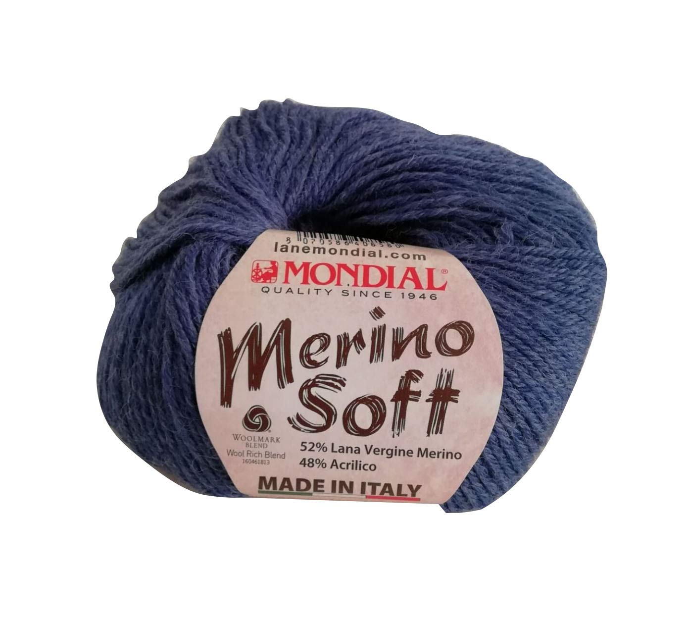 GOMITOLO MONDIAL, LANA ''MERINO SOFT''