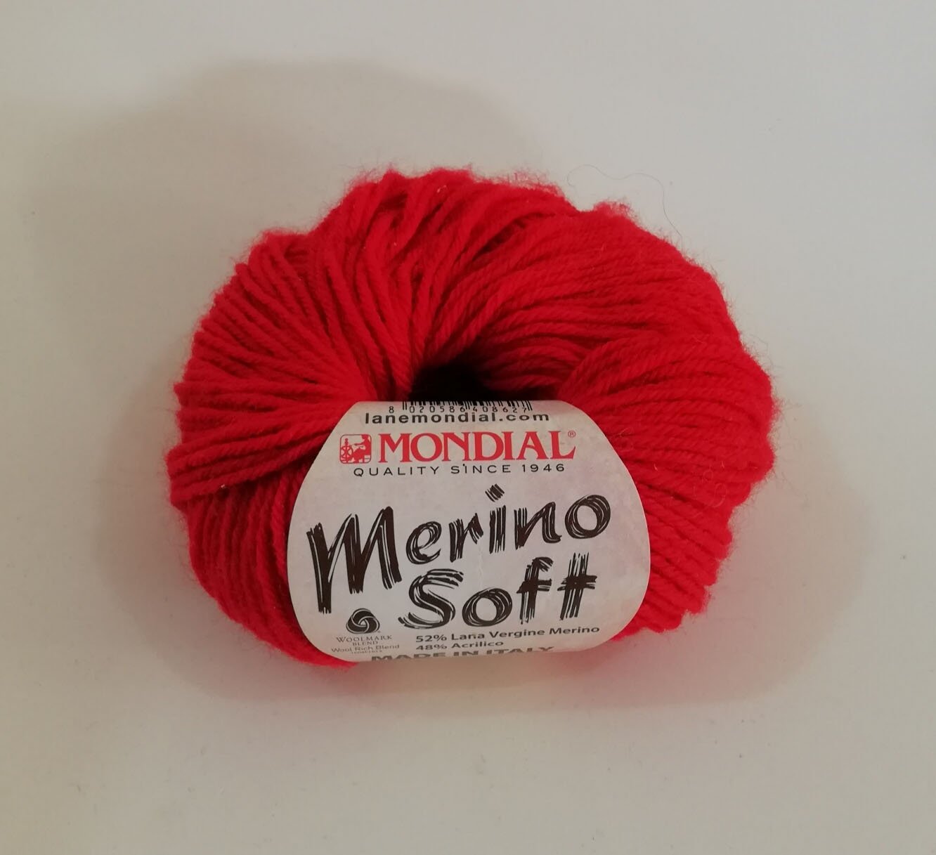 GOMITOLO MONDIAL, LANA ''MERINO SOFT''