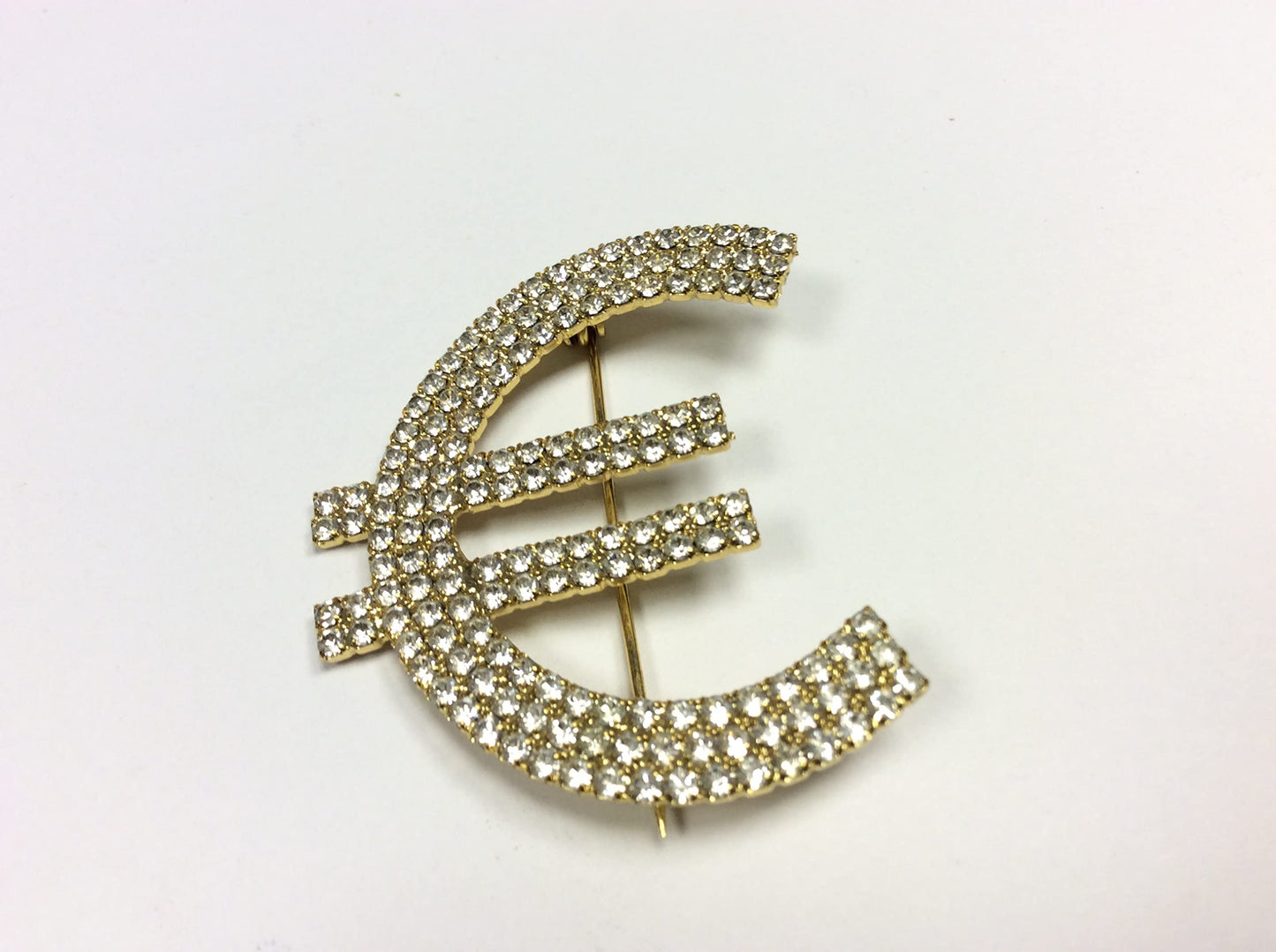 SPILLA EURO GIOIELLO STRASS