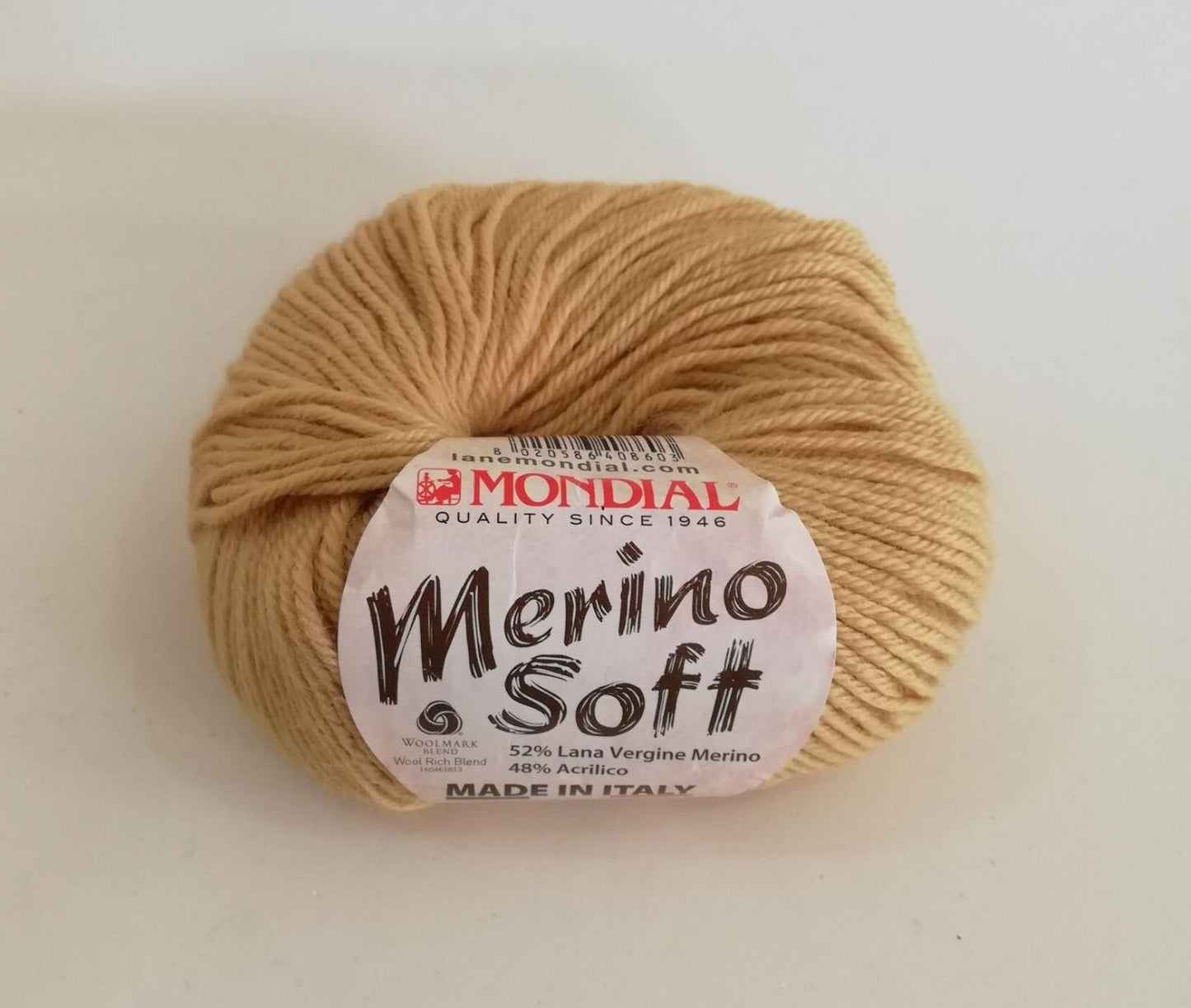 GOMITOLO MONDIAL, LANA ''MERINO SOFT''