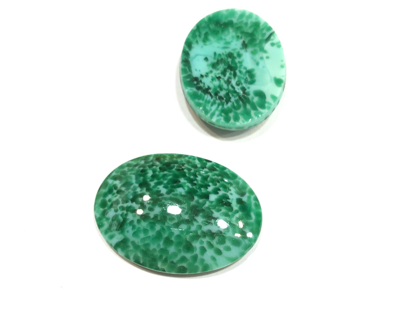 Cabochon pietra naturale ovale, 30x22x3 mm