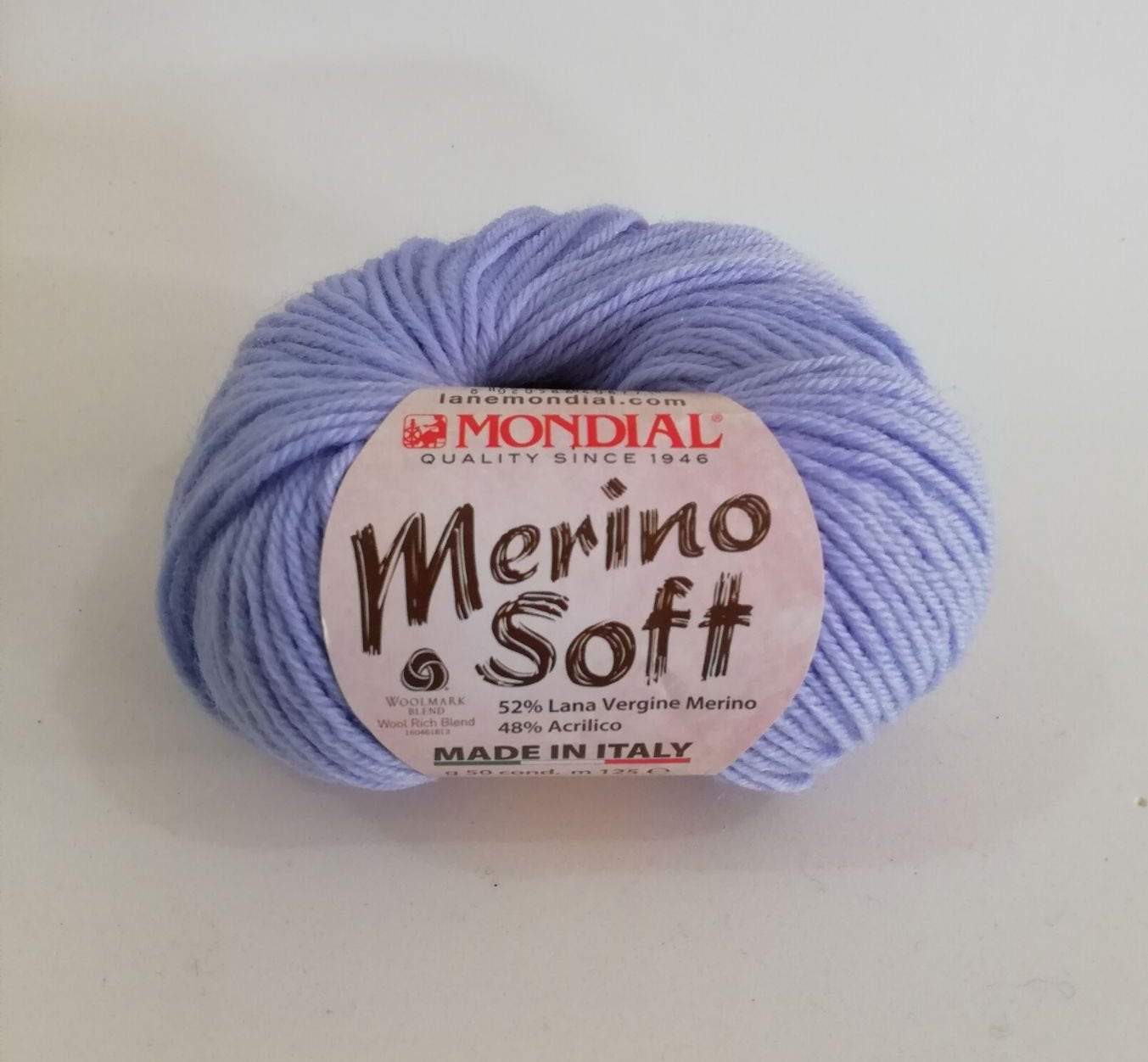 GOMITOLO MONDIAL, LANA ''MERINO SOFT''