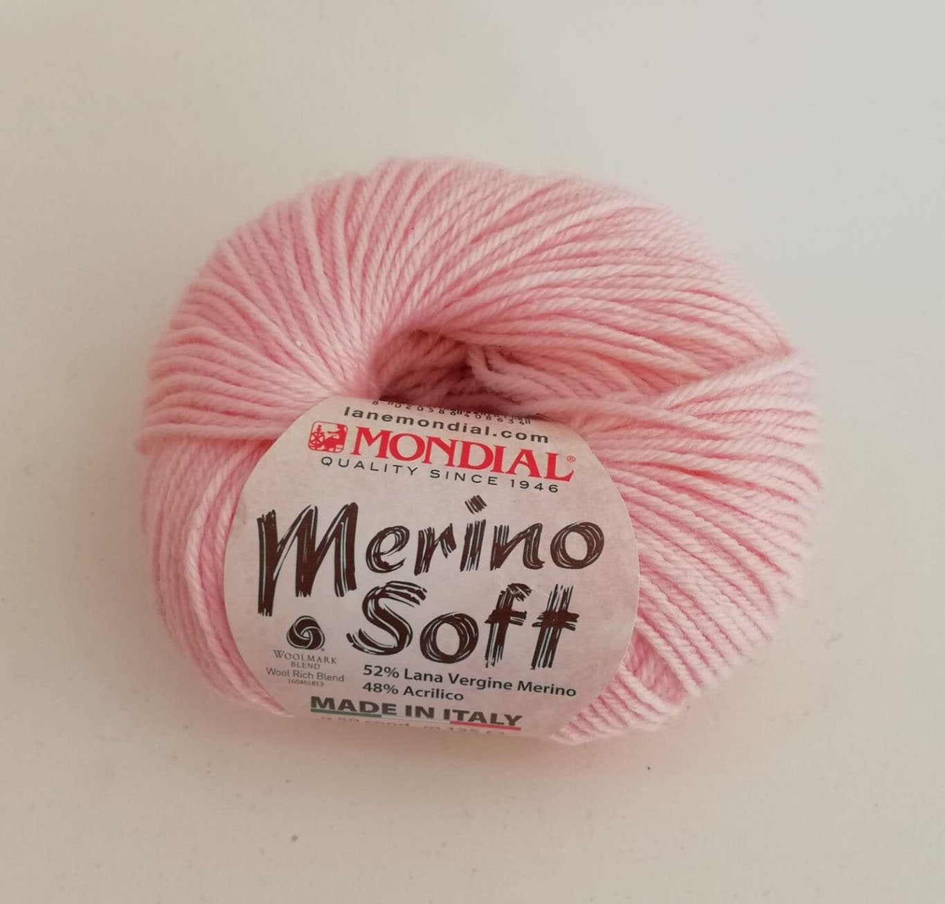 GOMITOLO MONDIAL, LANA ''MERINO SOFT''