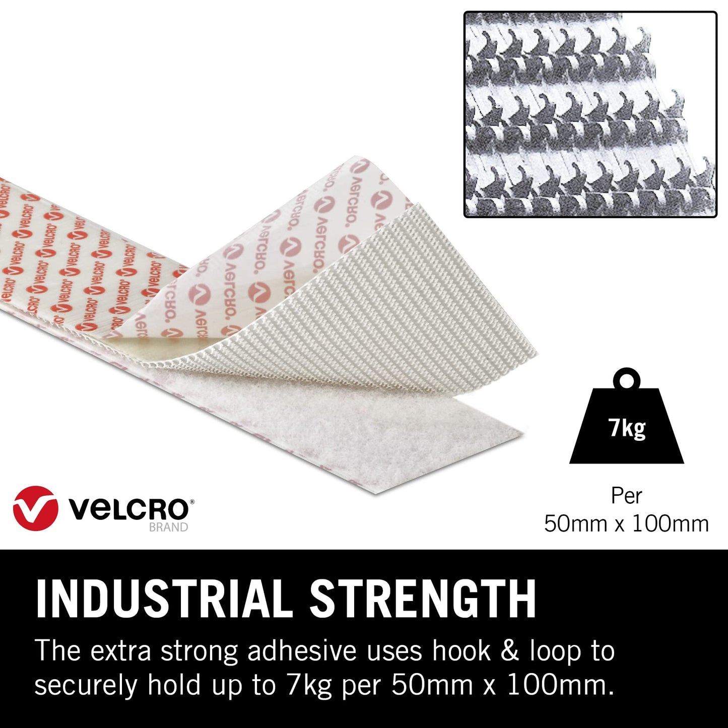 velcro Marca resistente adesivo nastro