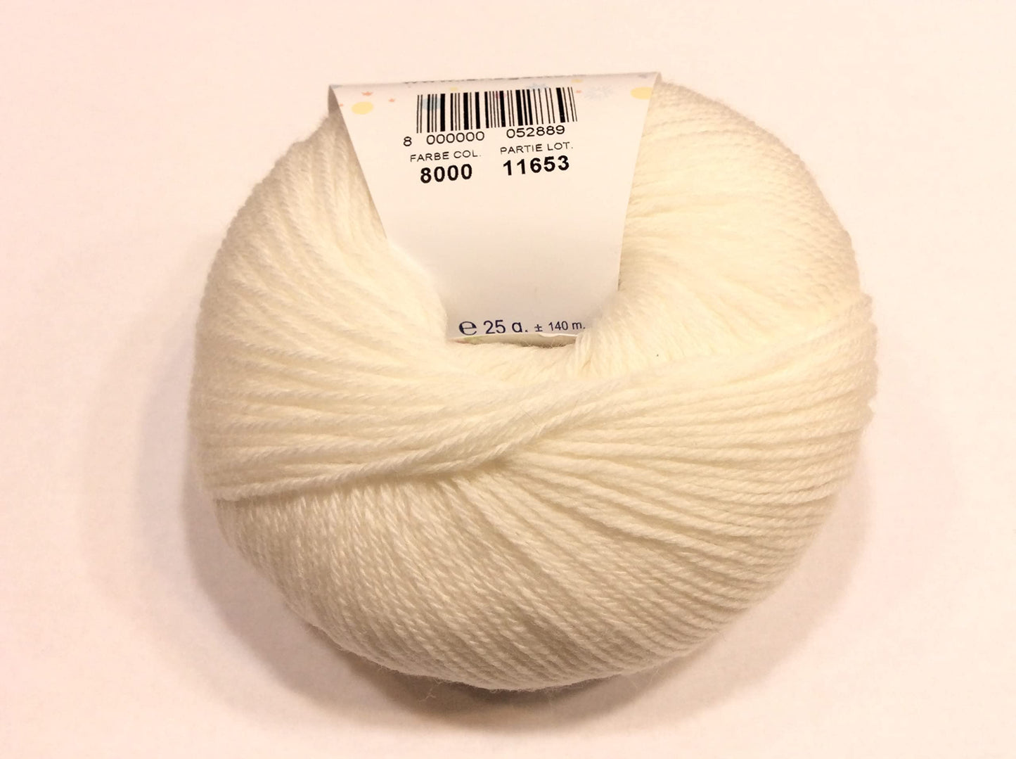 LANA GATTO BABY MIGNON 25G BIANCO PANNA