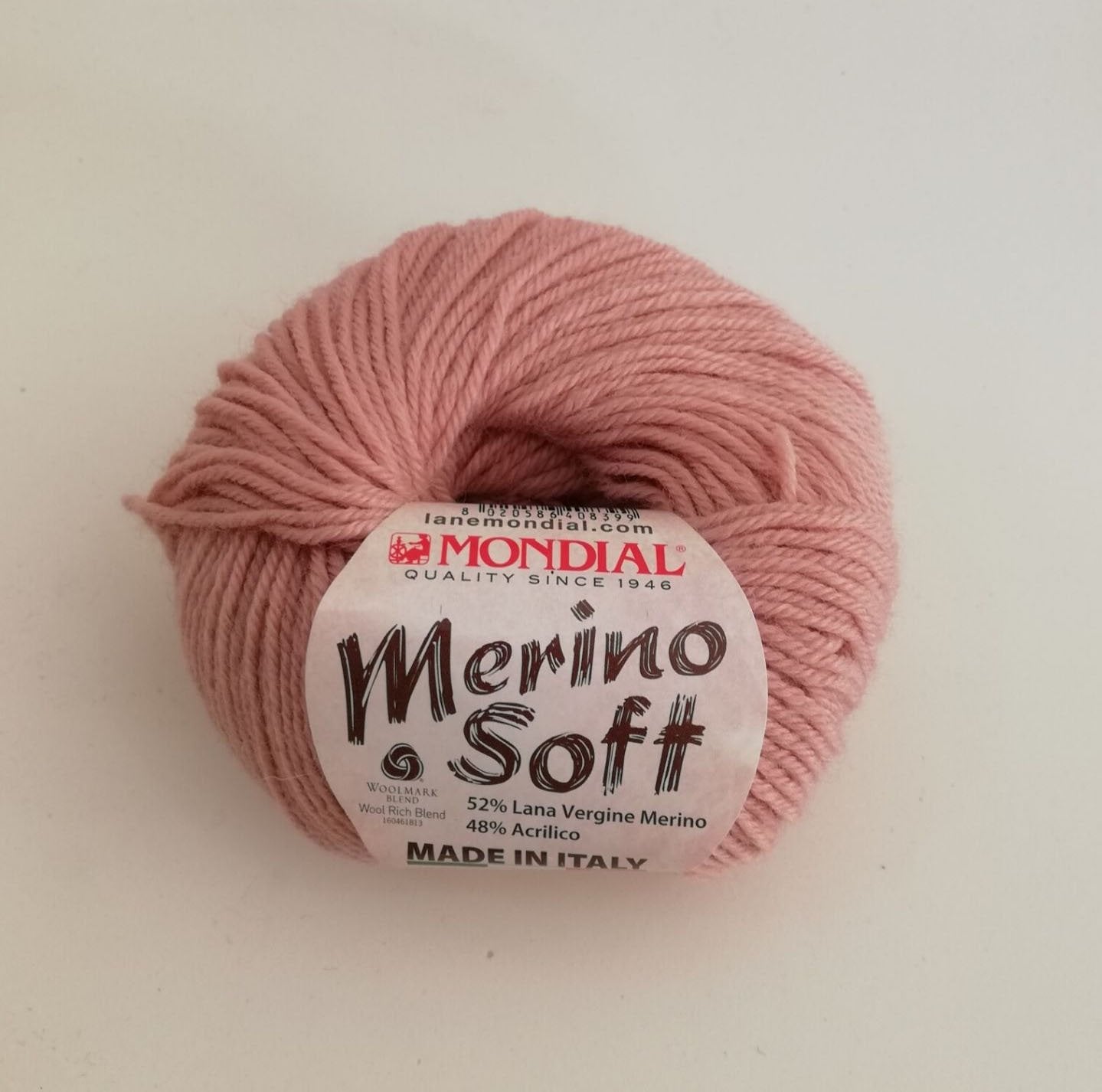 GOMITOLO MONDIAL, LANA ''MERINO SOFT''