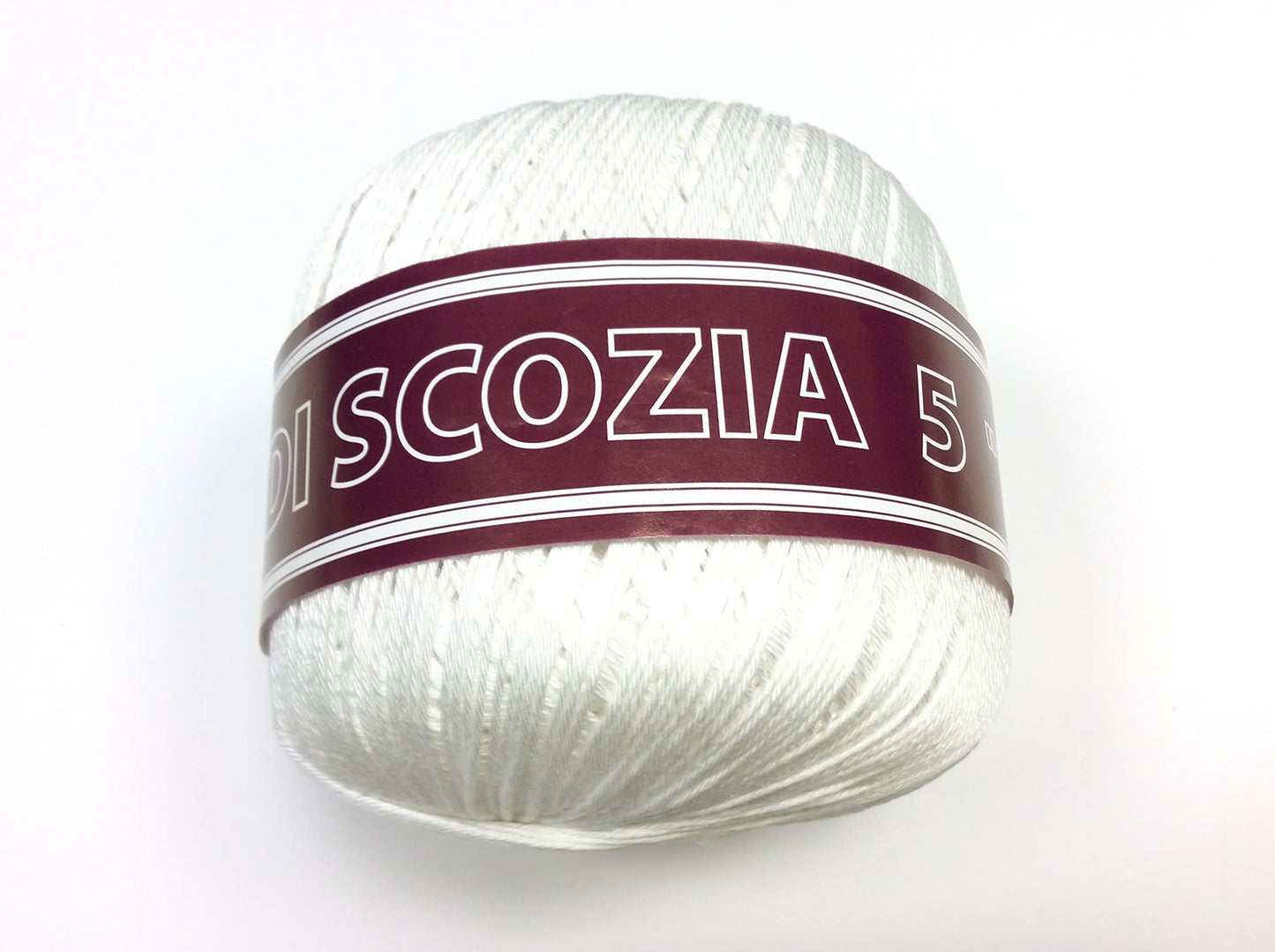 COTONE EGITTO N. 5 100 GRAMMI BIANCO OFFERTA FILO DI SCOZIA