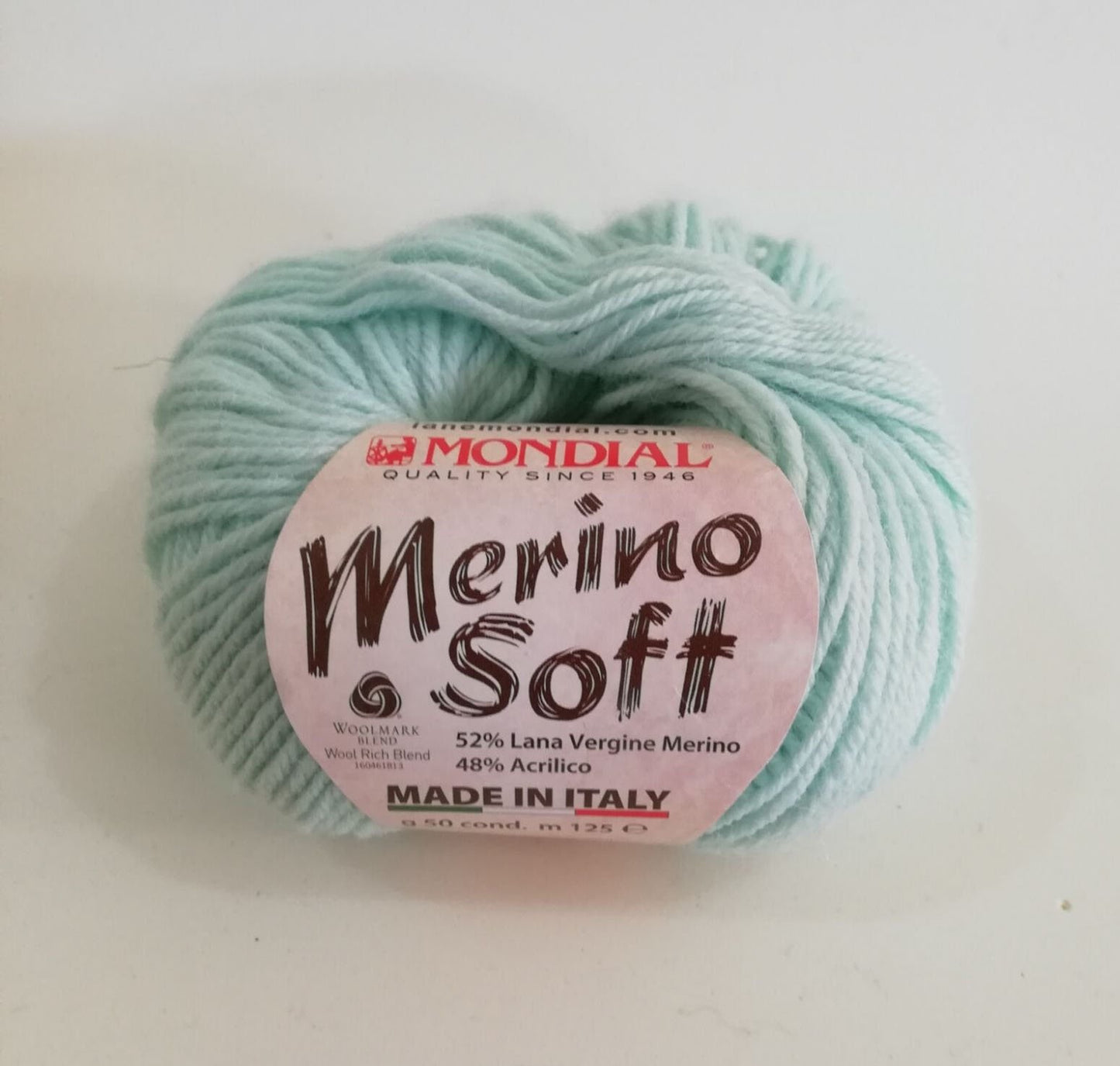 GOMITOLO MONDIAL, LANA ''MERINO SOFT''