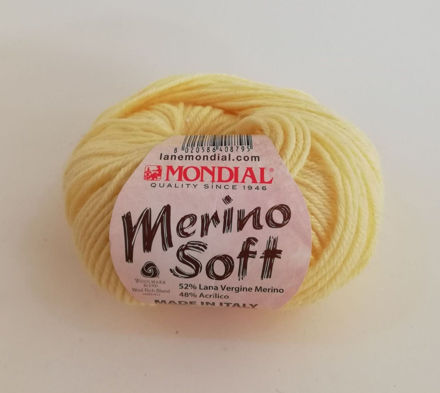 GOMITOLO MONDIAL, LANA ''MERINO SOFT''