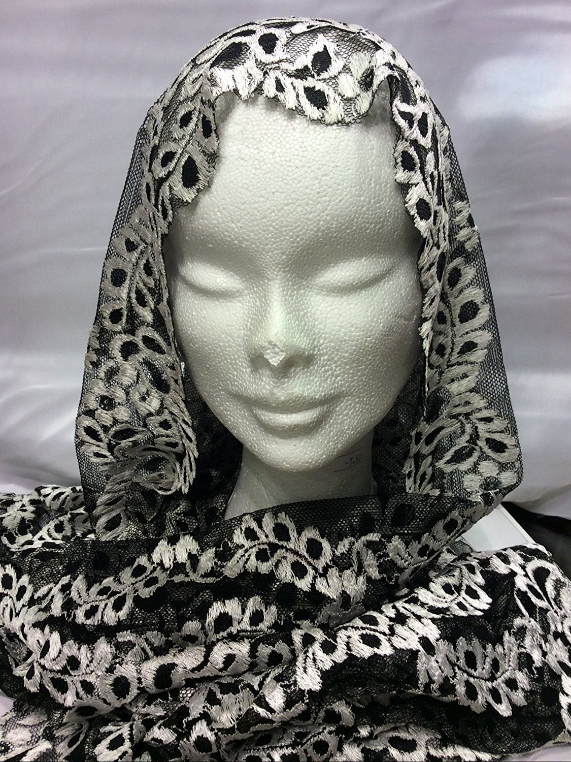 SPANISH MANTILLA VELI SPAGNOLI ORIGINALI PIZZO CM 180 X 60