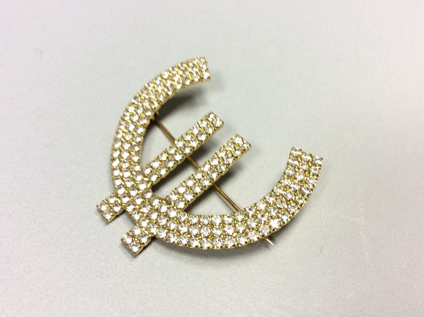 SPILLA EURO GIOIELLO STRASS